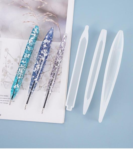 

baking moulds m0003 diy handmade pen silicone mold - epoxy resin holder casting penholder jewelry making