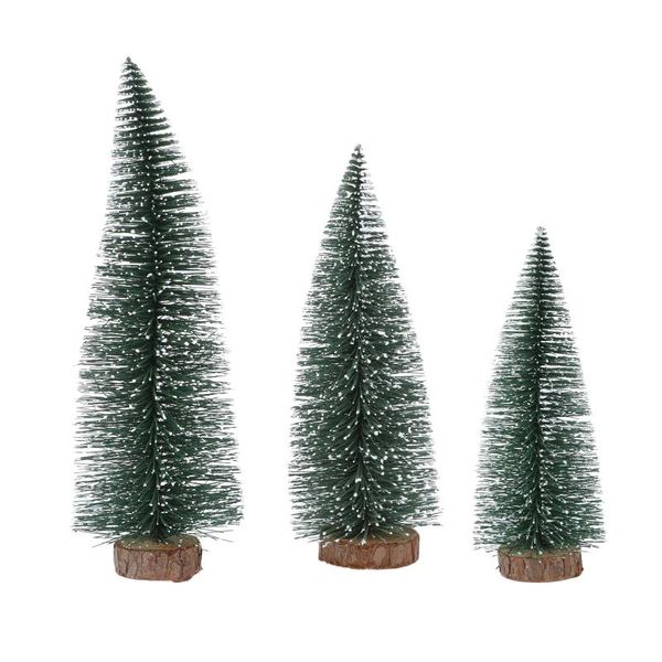 

christmas decorations 3pcs deskdecorative small tree ornament for home