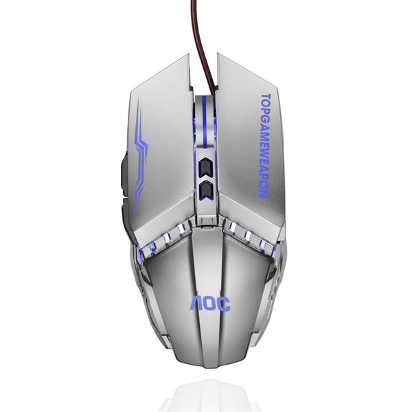 

wired mouse gamer computer gaming mice 2400 dpi adjustable pc game macro mouses lapaoc backlight usb cable