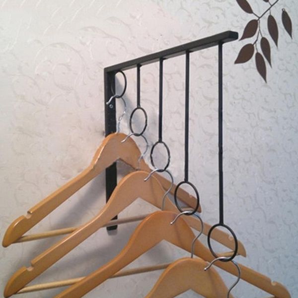 

hangers & racks indoor clothing hanger for laundry accessories wall mount clothes display