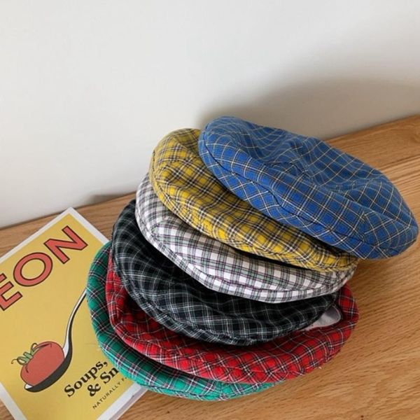 

berets women girl beret artist warm wool winter beanie hat cap vintage plain hats solid color elegant lady caps, Blue;gray