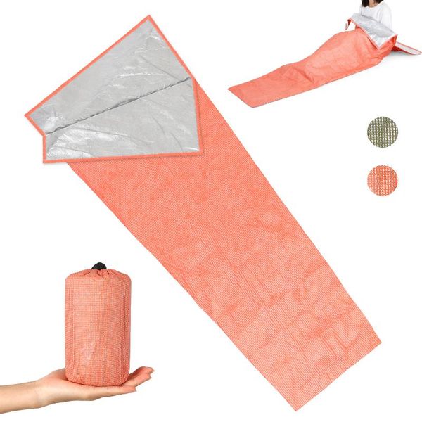 

portable outdoor camping sleeping bag waterproof emergency survival sack for hiking traveling bags