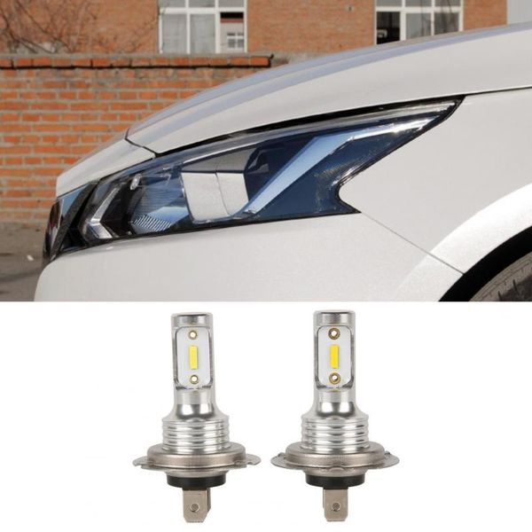 

car headlights 45% s 2pcs h7 led yellow light waterproof 30w ip67 aluminium lamps for vehicles