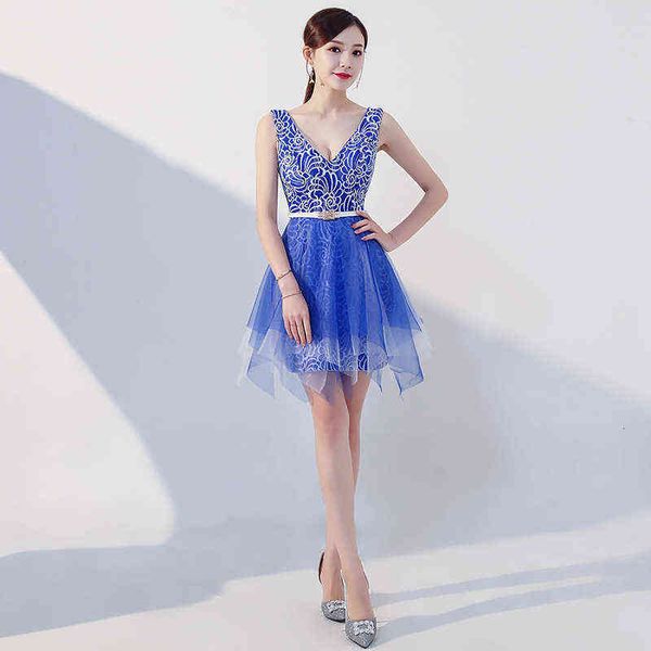 

luxury prom dresses temptation nightclub short evening 2021 mh perspective slim ktv work, Black