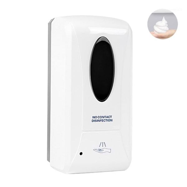 

1000ml touchless hand disinfection machine wall-mounted automatic soap dispenser storage bottles & jars