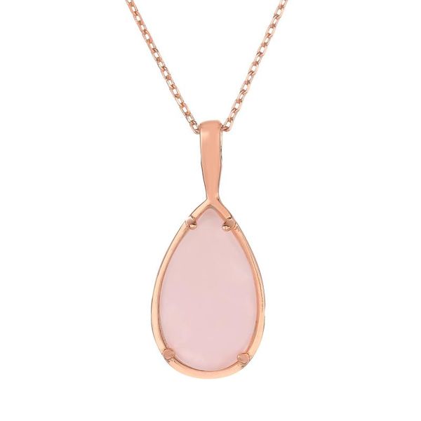 

pendant necklaces l'amour&ma european jewelry pink crystal for women fashion water drop & pendants female collier, Silver