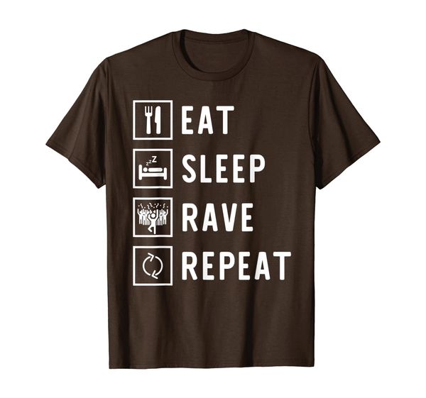 

Eat Sleep Rave Repeat T-Shirt, Mainly pictures