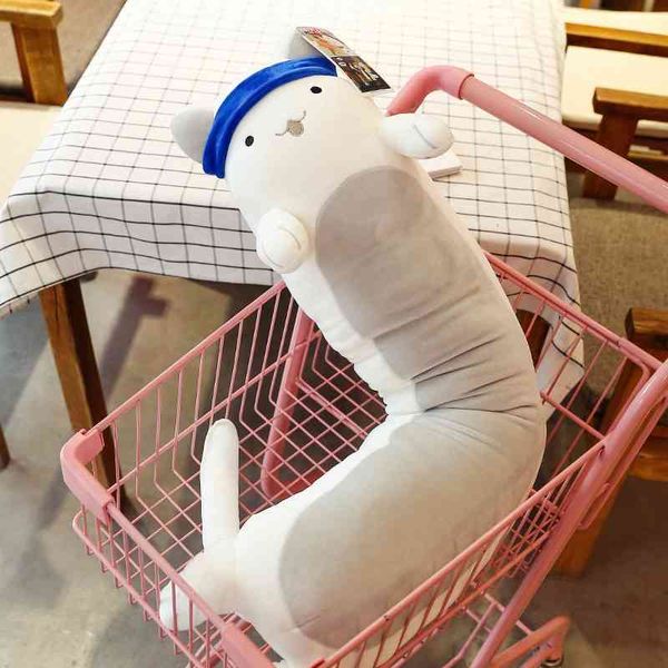 

bofeite long strip ramen plush toy japanese animation cat pillow press doll custom gift
