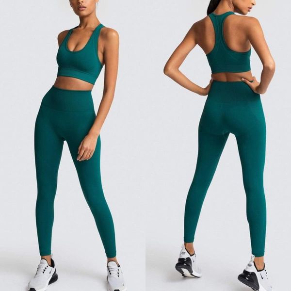 

seamless women yoga set workout sportswear soft gym clothing fitness bra crop high waist leggings sports suits squat outfit