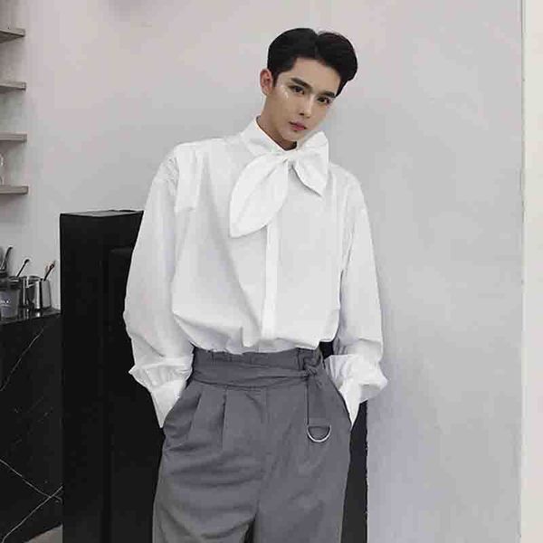 

spring autumn alternative bow tie minority male and female korean version ceremony trend feeling loose ilsu, White;black