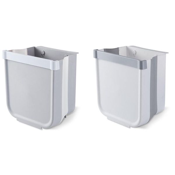 

waste bins folding kitchen garbage bin car trash can wall mounted trashcan for bathroom toilet storage bucket