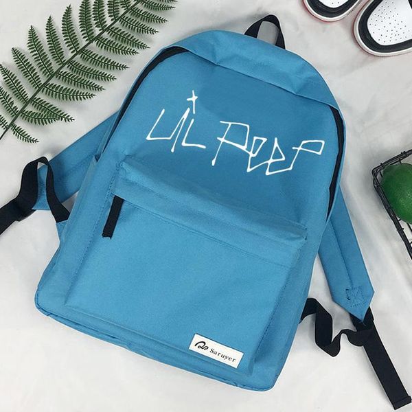 

lil peep backpack bags mochilas school fashion ladies infantil men bolso mujer