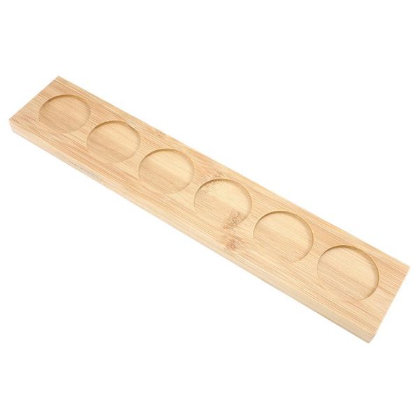 

cups & saucers 1pc wooden bottle show rack round cup storage stand wood bottles