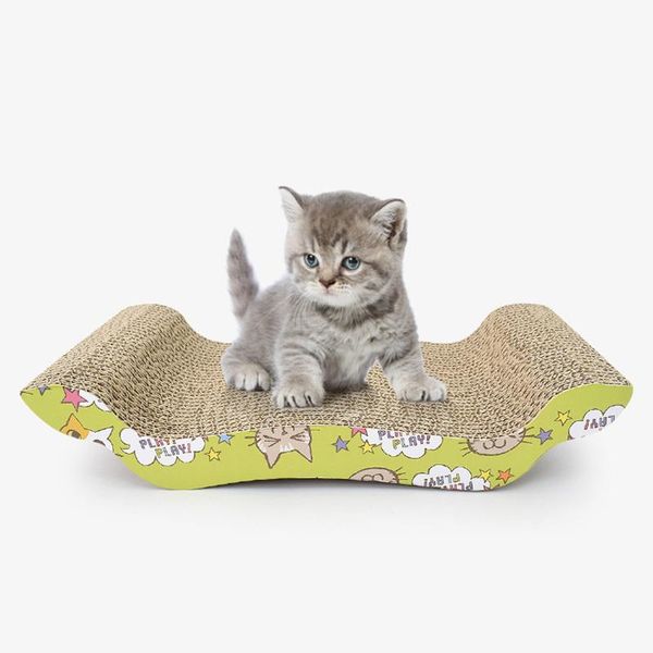 

cat beds & furniture aapet 1pc pet paper sofa kitten bed nest house for dog puppy cave kennel mat s/m size accessories