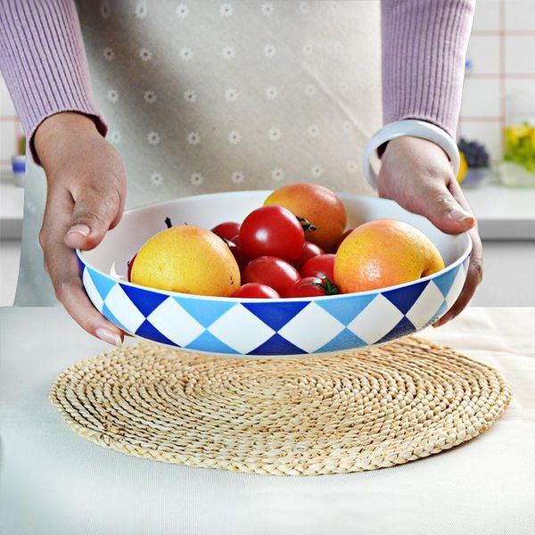 

dinnerware sets bone china tableware salad circular deep dish soup plate wopan household baked rice ceramic