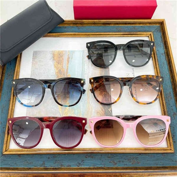 

75% off online shop va's new small square and round frame tidal sunglasses star same plate sunglasses va4083, White;black