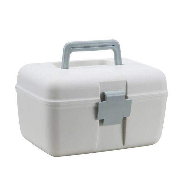 

multifunctional home double-layer cabinet portable storage box health plastic outdoor gadgets