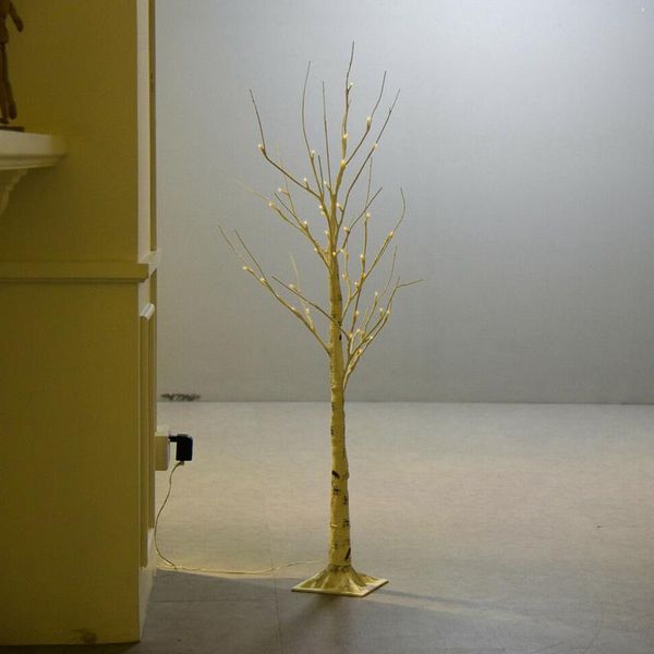 

decorative flowers & wreaths led silver birch twig tree lights warm white branches for christmas home party wedding mf999