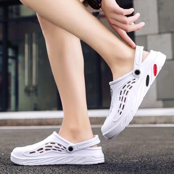 

fashion slippers slides suitable shoes women comfortable walking outdoor wholesale lightweight spring and summer in stock two size 36, Black