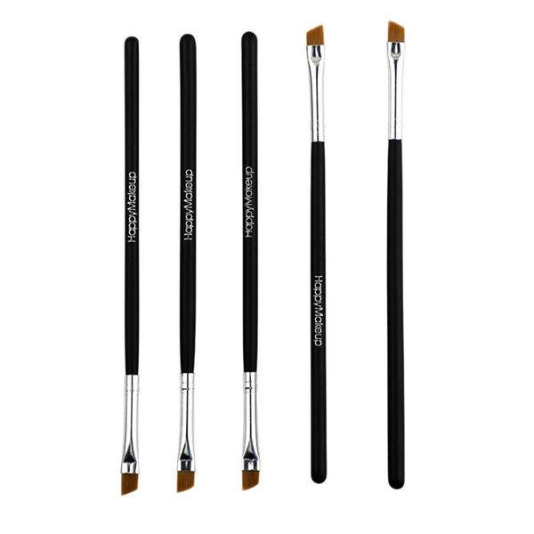 

makeup brushes 9 models portable eyeshadow brush eyebrow inclined flat angled eyeliner professional cosmetic tools for women