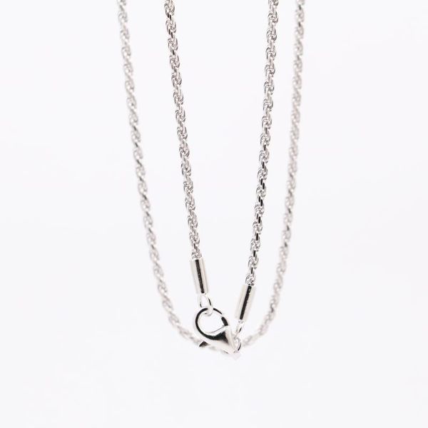 

chains sterling silver 1.4mm rope chain necklace
