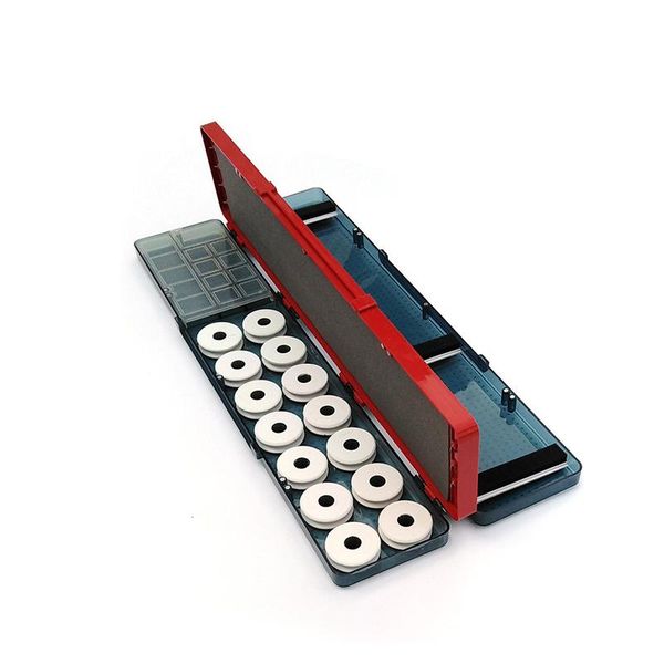

multifunctional fishing line hooks box multi-layer tackle boxes storage case for float winding board accessories