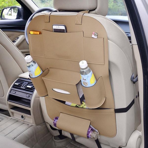 

car organizer beige/black/coffee interior seat back multifunction storage bag for ranger focus 2 3 4 fiesta mondeo fusion