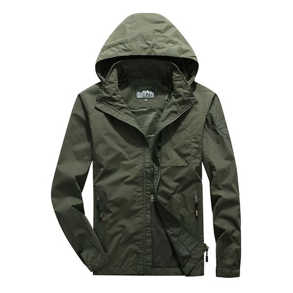 

men's jackets jacket for men spring and autumn 2021 korean fashion boys hooded casual windbreakers parkas winter, Black;brown