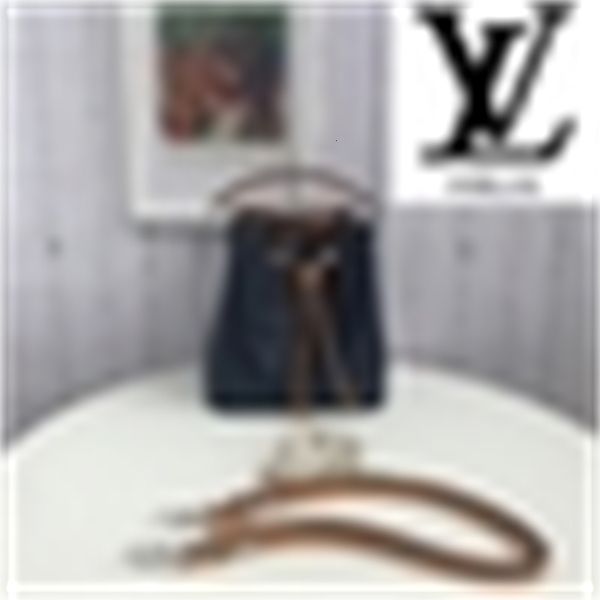 

m53609 dark blue water ripple bucket bag women handbags iconic handles shoulder bags tote cross body bag clutches evening, Blue;pink