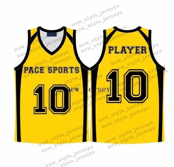 

465m ens women kids youth custom cool running jersey a1155 5free, Black;yellow