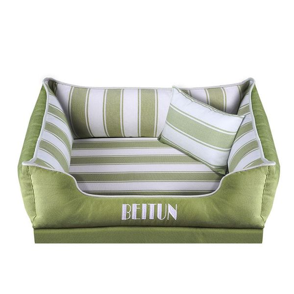 

kennels & pens non-stick fur four seasons universal kennel removable and washable teddy small dog pomeranian pet bed supplies winter warm