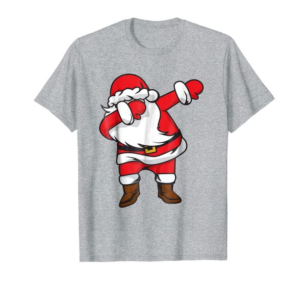 

cool dabbing santa shirt, White;black