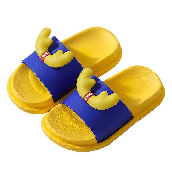 Neue Sommer kinder Cartoon Sandalen Hausschuhe Badezimmer Kinder Nicht-slip Weichen Boden Jungen Mädchen Für Hause Hausschuhe G1218