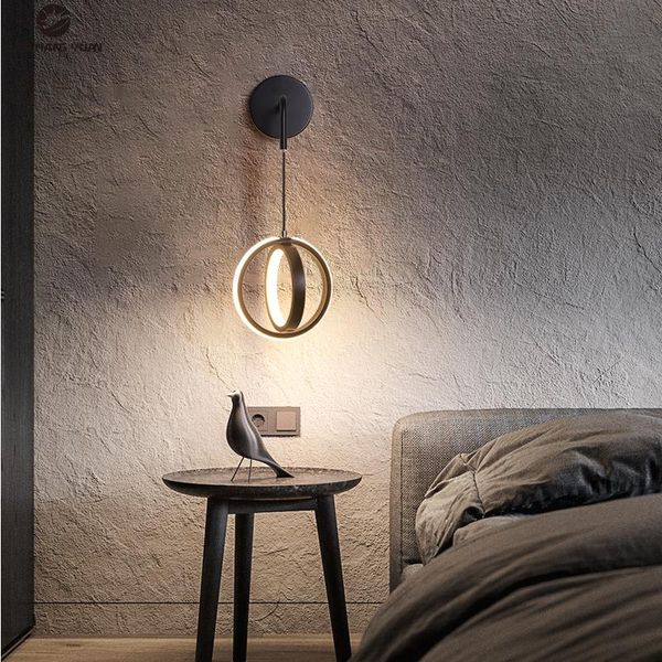 

decoration led wall lamp for living room bedroom modern creative bedside lights home indoor sconces ac 110v 220v light