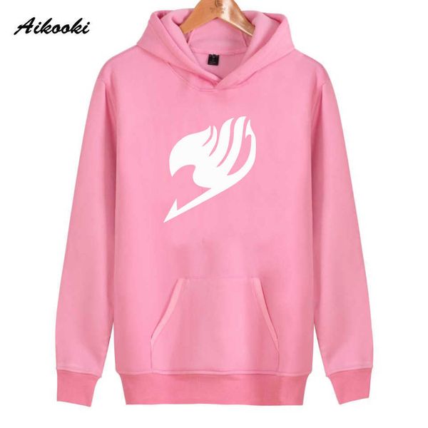 

men's and women's long sleeved hoodie, classic, fairy tail, comfortable, simple style, harajuku, autumn winter trend 2020, Black