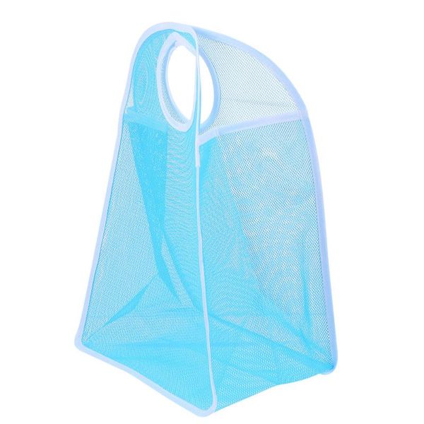 

storage baskets 2pcs beach collecting bag toys shells towels clothes mesh