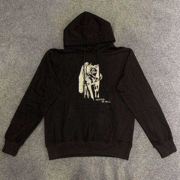 

travis scott don toliver heaven or hell hoodie, Black