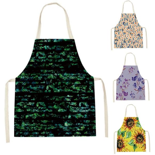 

aprons wql2401 kitchen for women linen bibs household cleaning apron home waterproof chefs cooking baking child