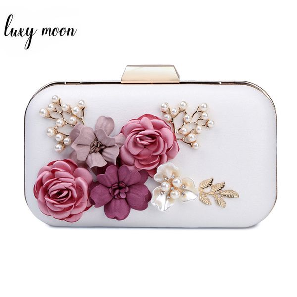 

flower clutch purse wedding bridal clutch bag women elegant shoulder bag luxury handbags women bags designer bolsos