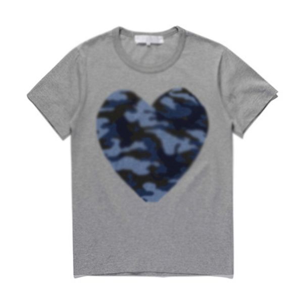 

2021 play mens womens t shirt #c014 off summer fashion designers tees harajuku red heart t-shirts cdg white hip-hop cothing 100% cotton, White;black