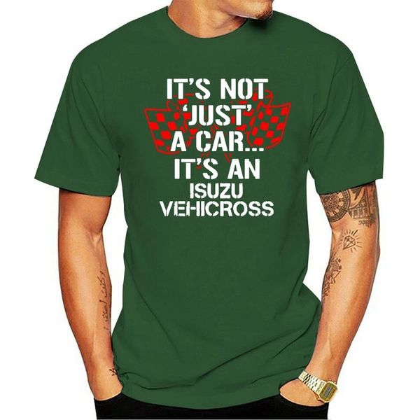 

men's t-shirts isuzu vehicross not just a car funny lovers t shirt, White;black