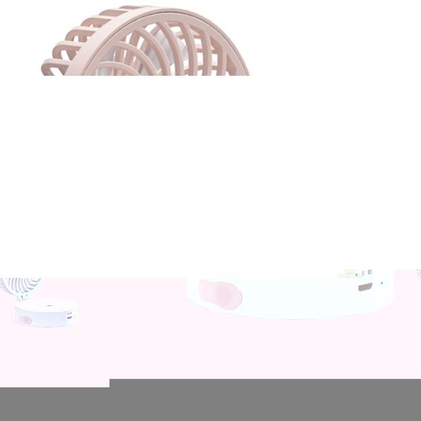 

summer mini handheld folding fan usb humidifier with colorful led electric fans