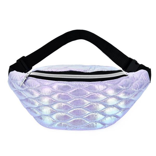

cute mini women waist pack case bag design gradient color fanny for ladies phone pouch chest fashion hip bags