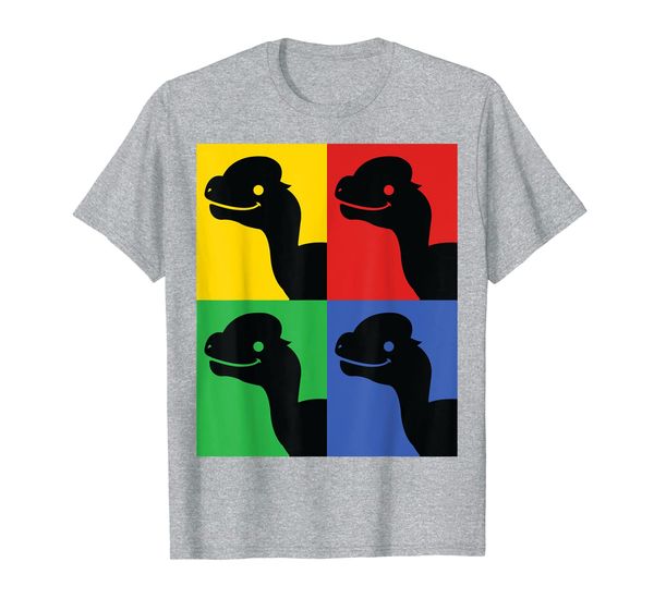 

dilophosaurus pop art t-shirt | retro dinosaur tee, White;black