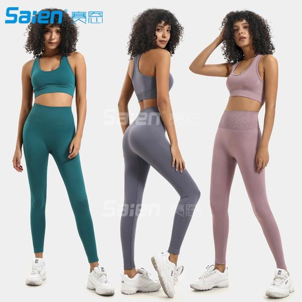 

yoga outfits women 2 piece sports bra set long pants gym clothing, White;red