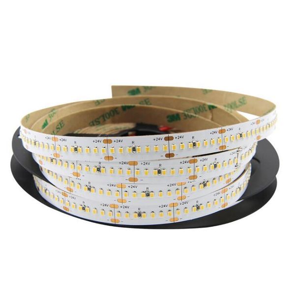 

strips [seven neon]5m 2216 smd led strip 10mm pcb dc24v 280led/m 20w cri80 micro 2210 flexible high lumen