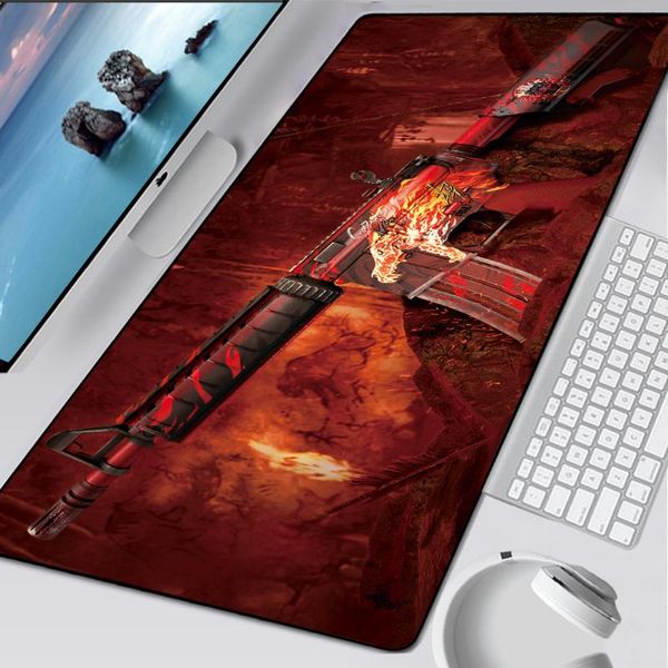 

mouse pads & wrist rests large 80x30cm csgo gaming pad awp to computer rubber xl mousepad cs:go gamer desk keyboard mats for cs go