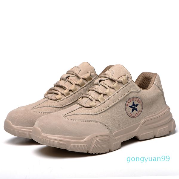 

work safety shoes men lightweight breathable soft comfortable steel toe work shoes anti-smashing puncture proof flexibility 2012237528732, Black;brown