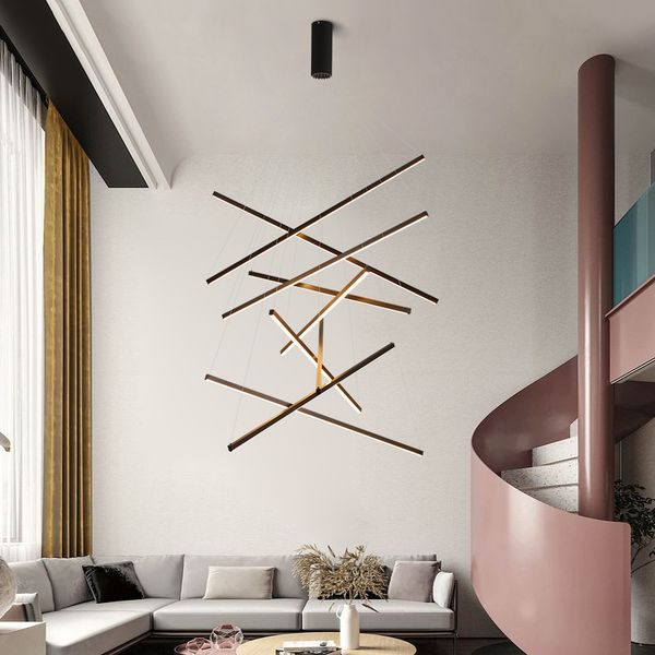 

led chandeliers luster lamps for staircase hall living room bedroom dining room indoor lighting fixture chandelier lights
