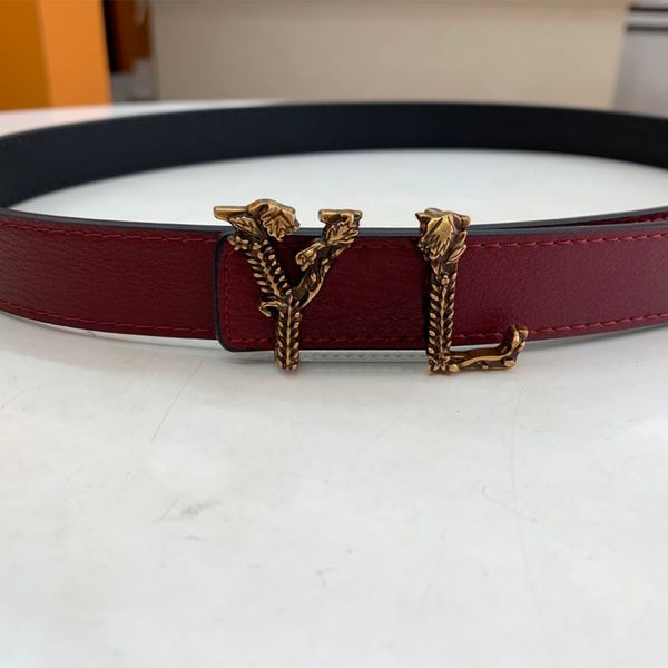 

designer belts retro womens waistband women letter belt brass girdle fashion golden buckle luxury waist lady weote, Black;brown
